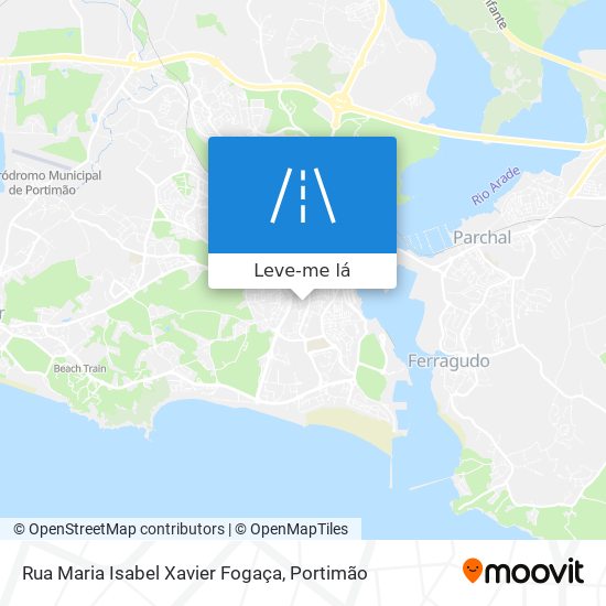 Rua Maria Isabel Xavier Fogaça mapa