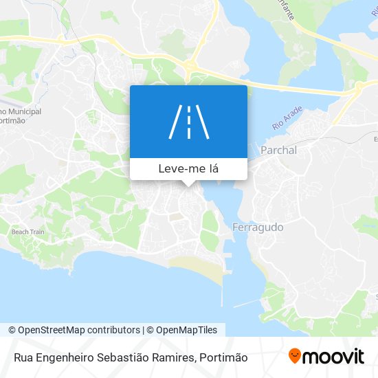 Rua Engenheiro Sebastião Ramires mapa