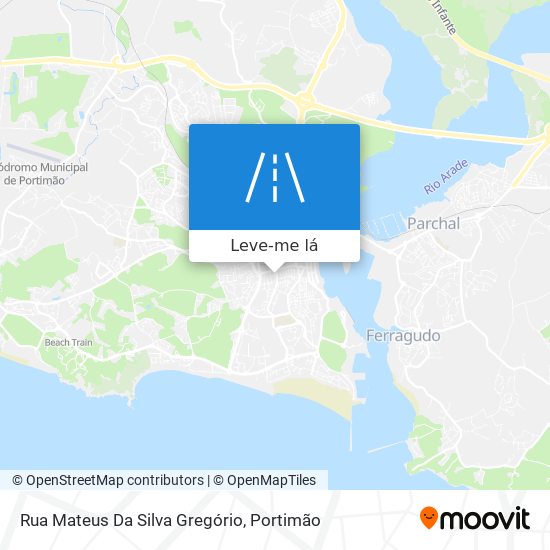 Rua Mateus Da Silva Gregório mapa