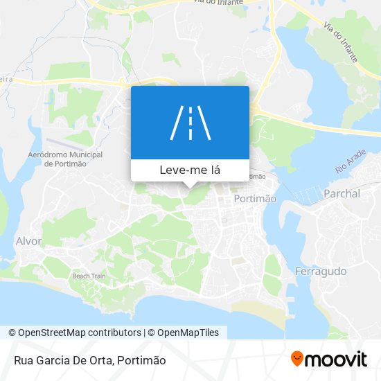 Rua Garcia De Orta mapa