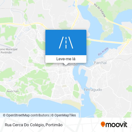 Rua Cerca Do Colégio mapa