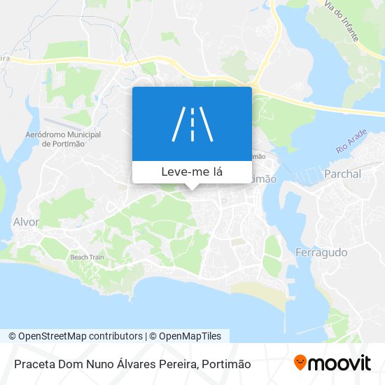 Praceta Dom Nuno Álvares Pereira mapa