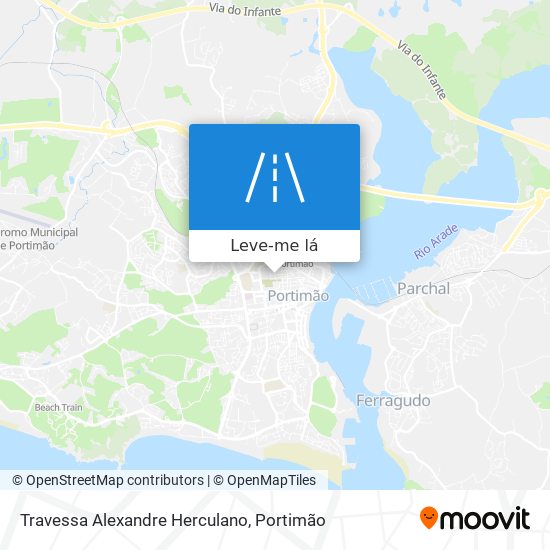 Travessa Alexandre Herculano mapa