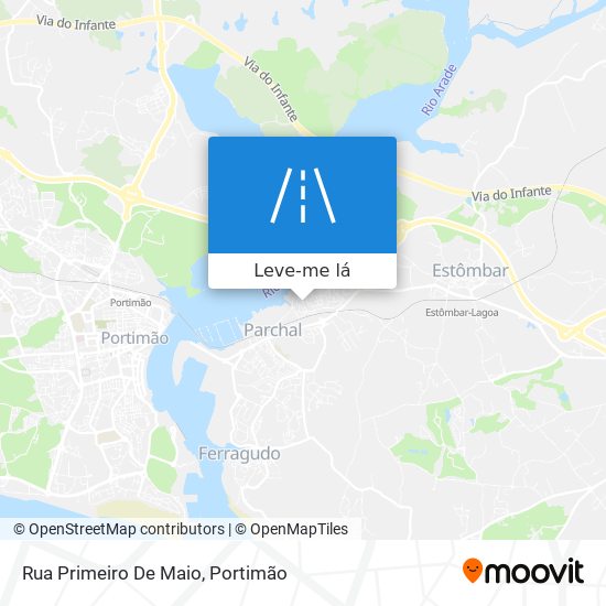 Rua Primeiro De Maio mapa