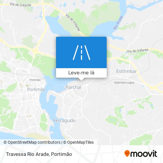 Travessa Rio Arade mapa