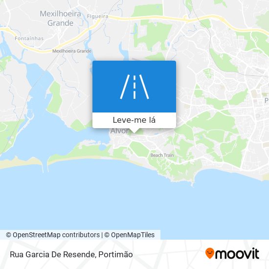 Rua Garcia De Resende mapa