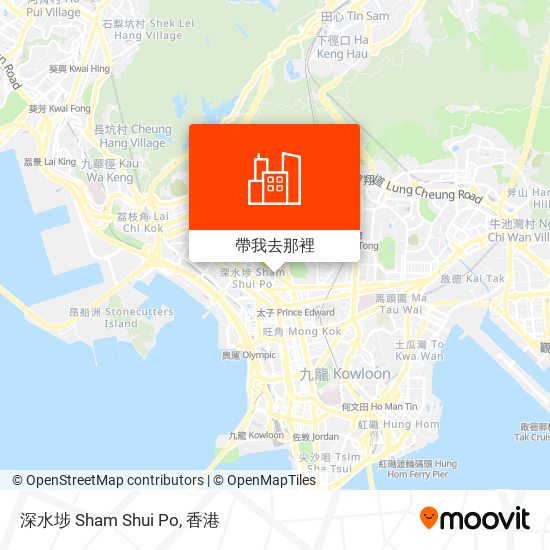 深水埗 Sham Shui Po地圖