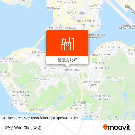 灣仔 Wan Chai地圖