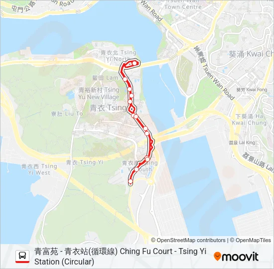 49M Bus Line Map