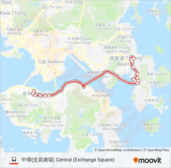 690S Bus Line Map