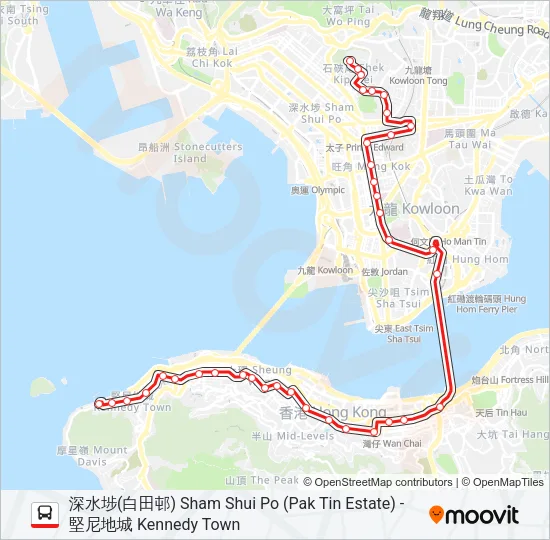 104  Line Map