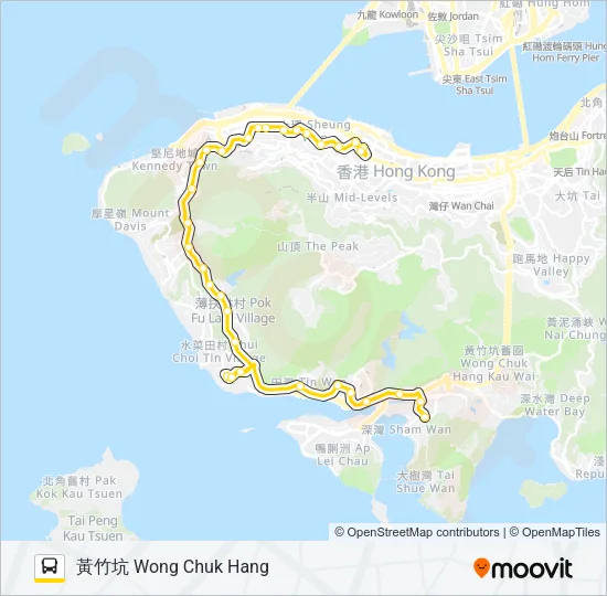 4 Bus Line Map