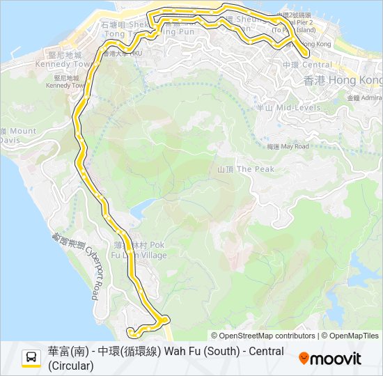 巴士4的線路圖