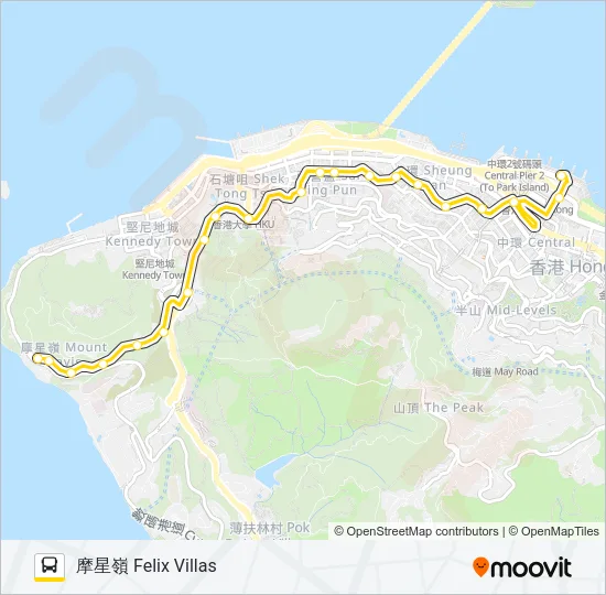 3A Bus Line Map