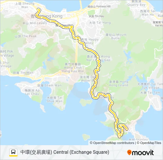 66 Bus Line Map
