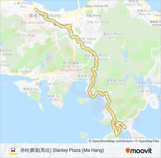 巴士66的線路圖