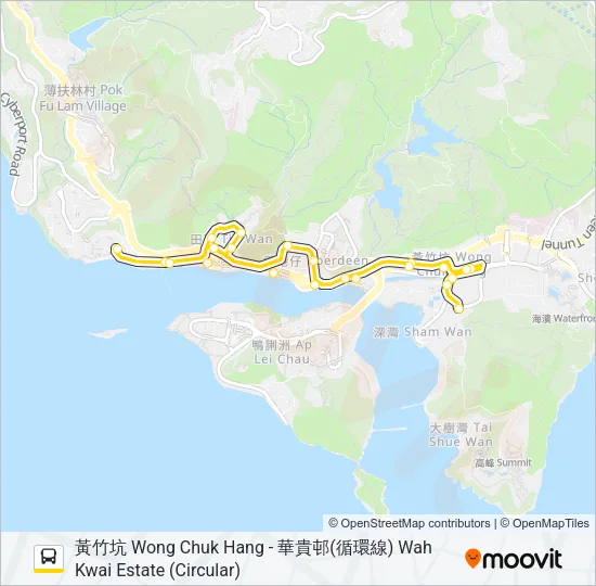 78 Bus Line Map