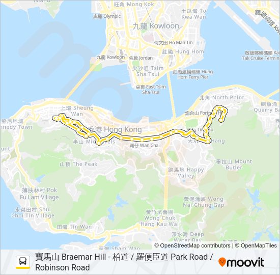 23B Bus Line Map