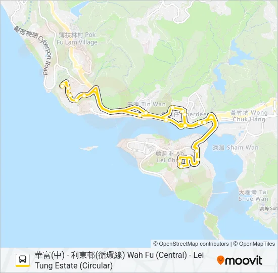 94A Bus Line Map
