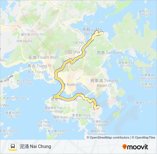 988 Bus Line Map