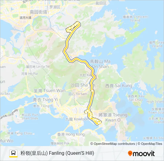 78C Bus Line Map
