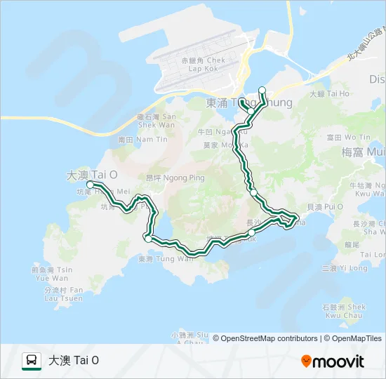 X11R Bus Line Map