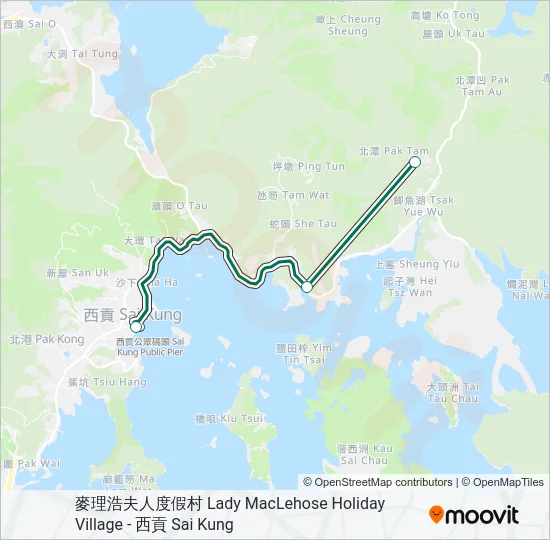 9 Bus Line Map