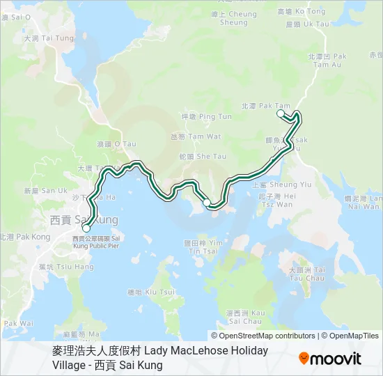 9 Bus Line Map