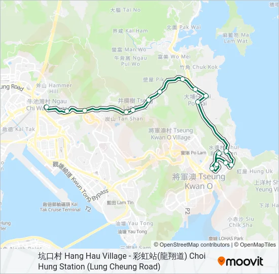 11 Bus Line Map