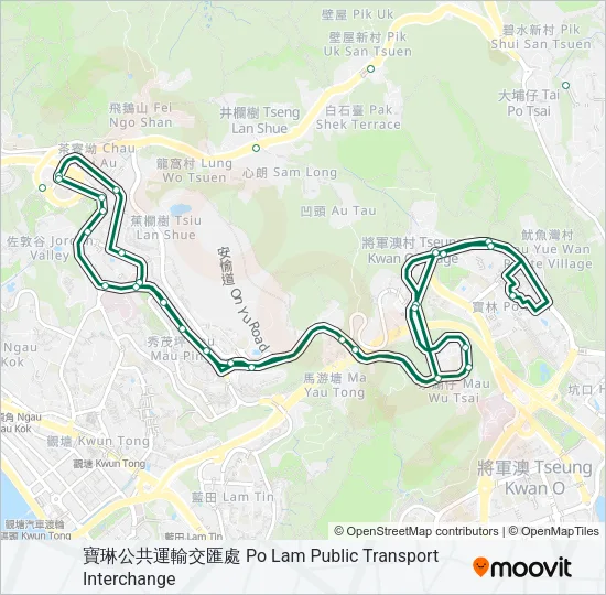 12 Bus Line Map
