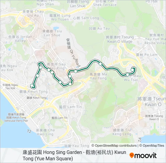 13 Bus Line Map