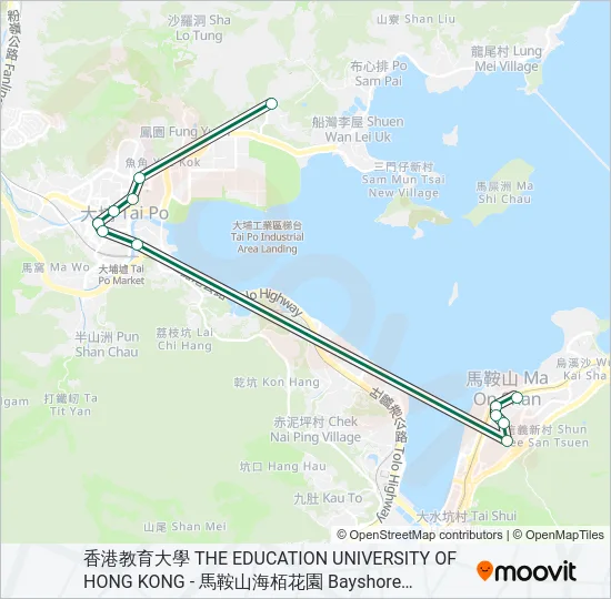 26 Bus Line Map