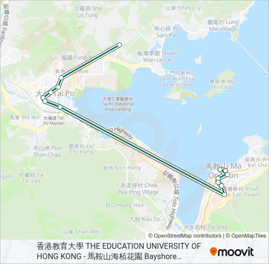 26 Bus Line Map
