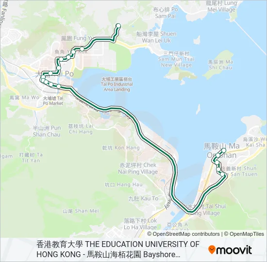 26 Bus Line Map