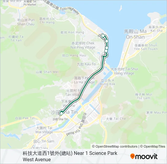 27 Bus Line Map