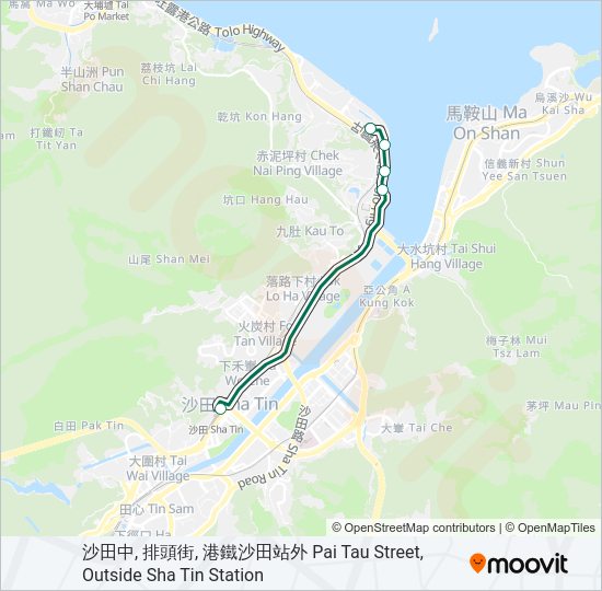 巴士27的線路圖