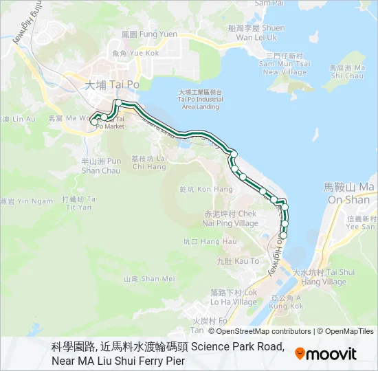 29 Bus Line Map
