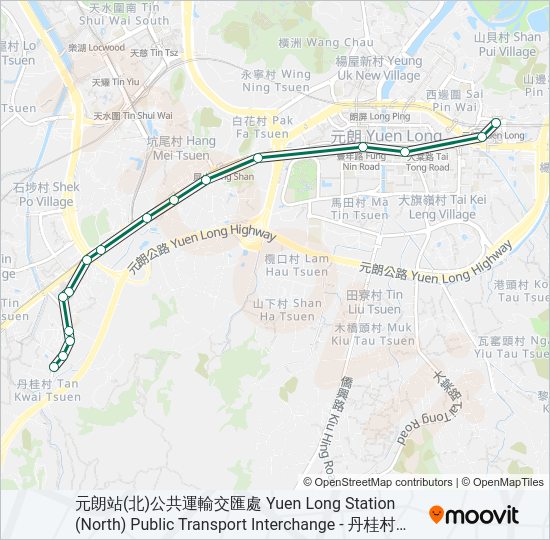 巴士32的線路圖