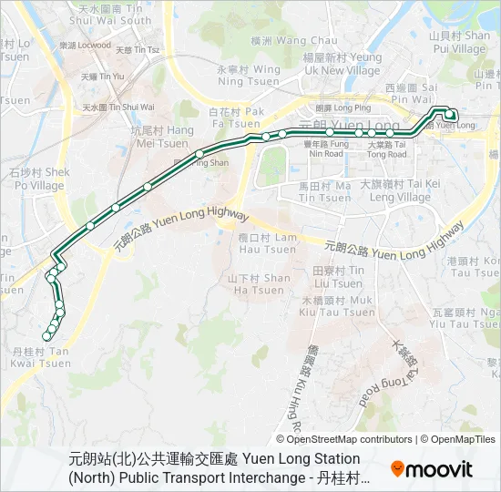巴士32的線路圖