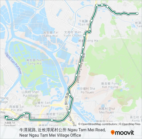 37 Bus Line Map
