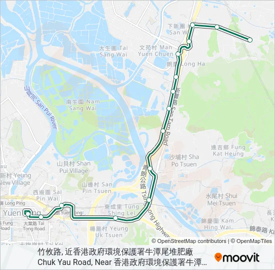 38 Bus Line Map