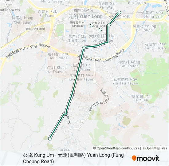 39 Bus Line Map