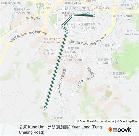 39 Bus Line Map