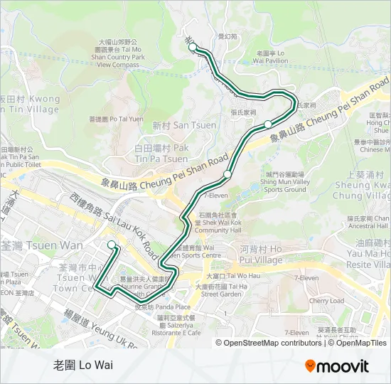 81 Bus Line Map