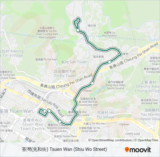 81 Bus Line Map