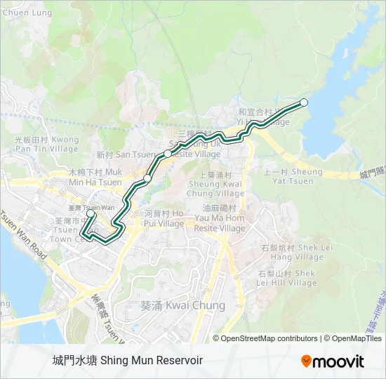 82 Bus Line Map