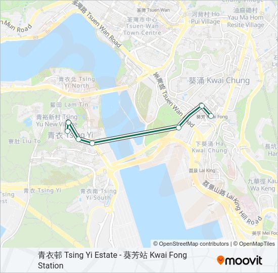 巴士88的線路圖