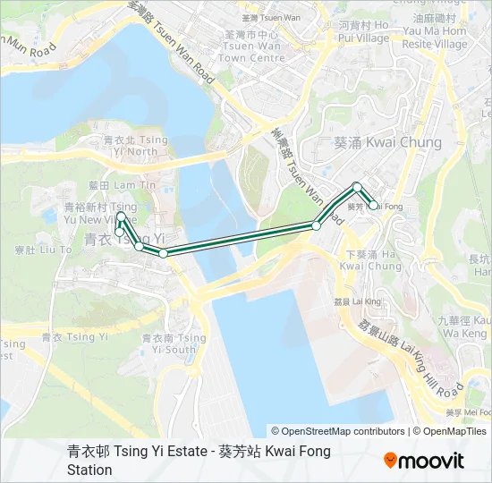 88 Bus Line Map