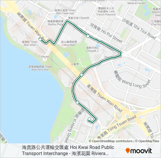 99 Bus Line Map