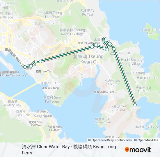 103 Bus Line Map